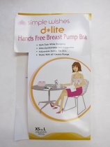 Product Label for D*Lite Hands-Free Breast Pump Bra